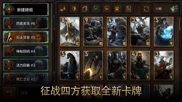 巫师之昆特牌国际服 官方安卓版v11.10.9截图2