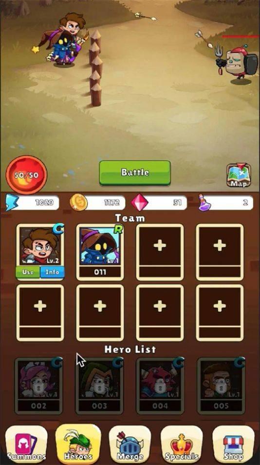 合并战空闲塔防 安卓版v0.5.8截图1