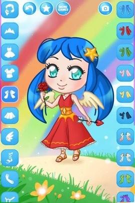 卡通女孩着装游戏截图1