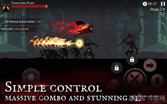 死亡之影黑暗骑士无限技能 (Shadow Of Death)安卓版v1.101.12.4截图1