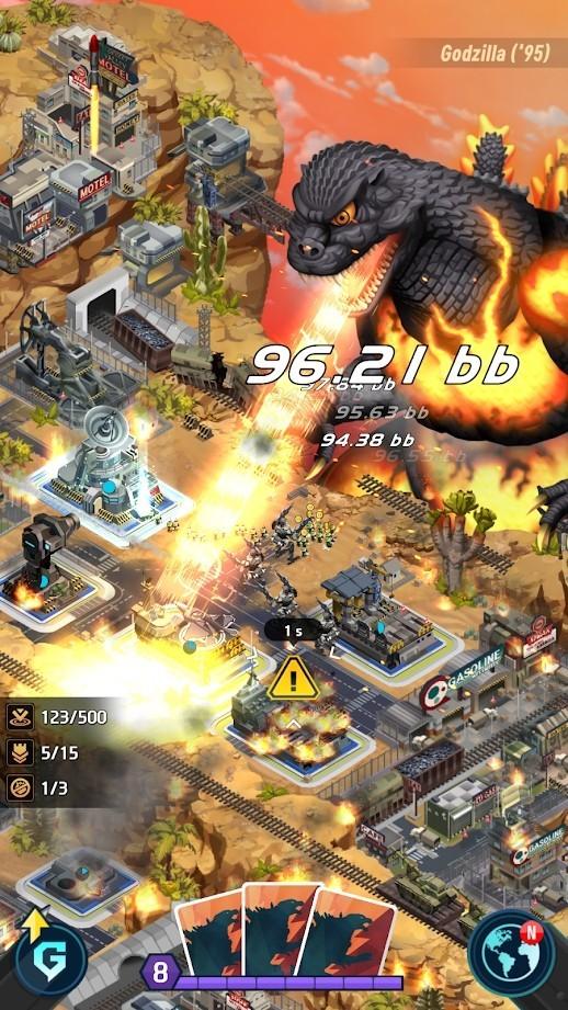 哥斯拉国防军无限金币版 手机版v2.3.12截图1