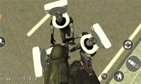 马桶头fps射击游戏1