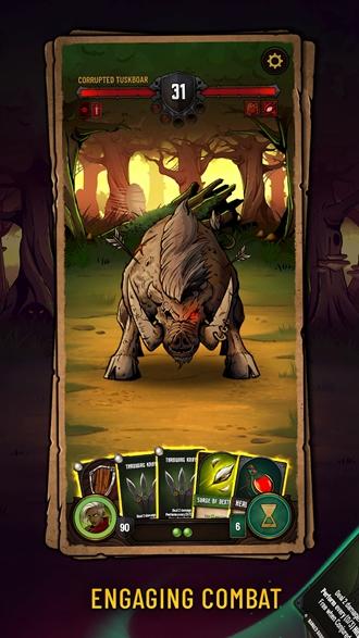 Dawncaster: Deckbuilding RPG图片4