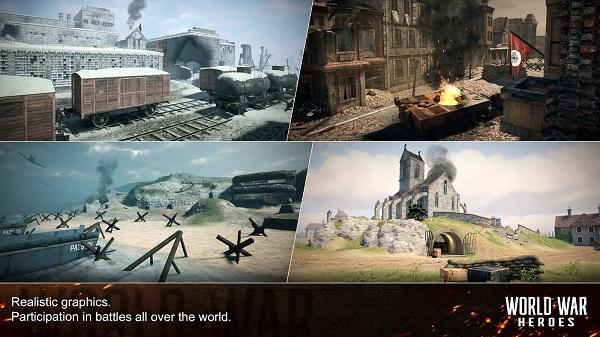 世界战争英雄官方正版2024(World War Heroes)截图0