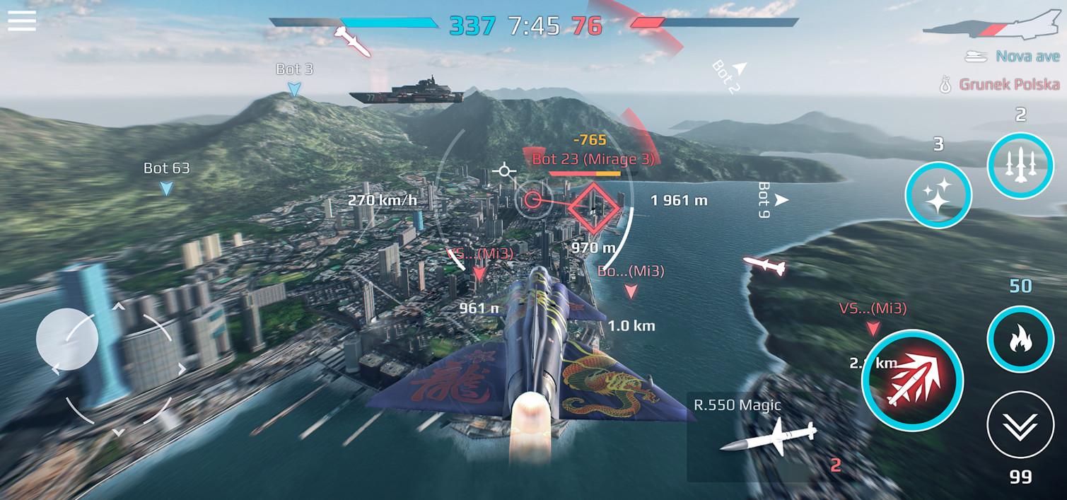 空战sky combat无限黄金版8.0 手机版截图0