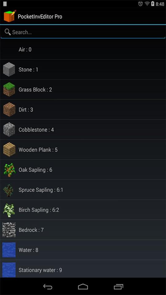 PocketInvEditor Pro修改器1.17.6.6 安卓版截图1