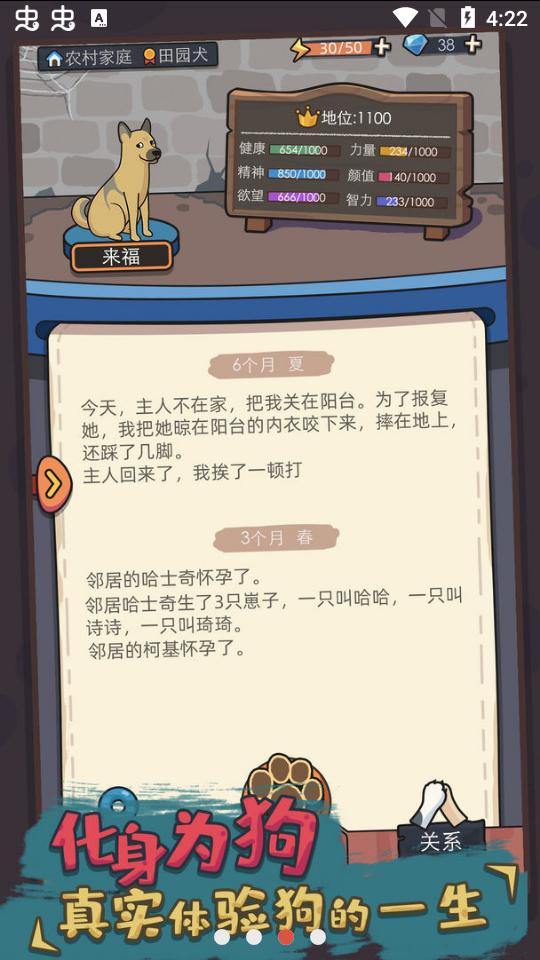 狗生模拟器免广告版.apk1.0.0最新版截图1