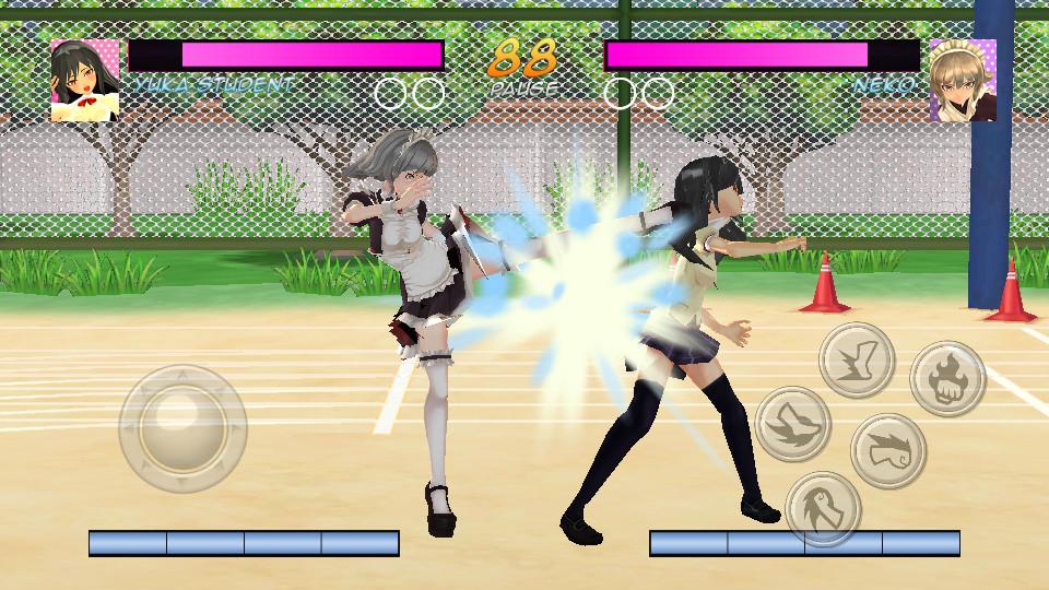 高中女生战斗模拟器手游7.0 安卓版截图1