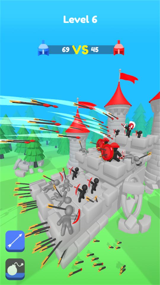 融合弓箭手城堡防卫战(Merge Archers)国际版1.6.5.1 最新版截图2