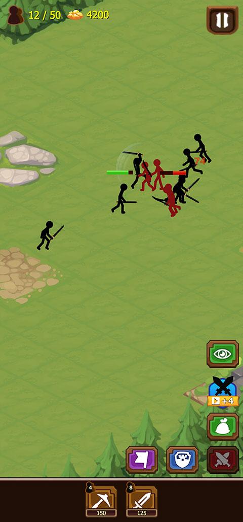 火柴人战争4(Stickman War 4)v1.0.7安卓最新版截图0