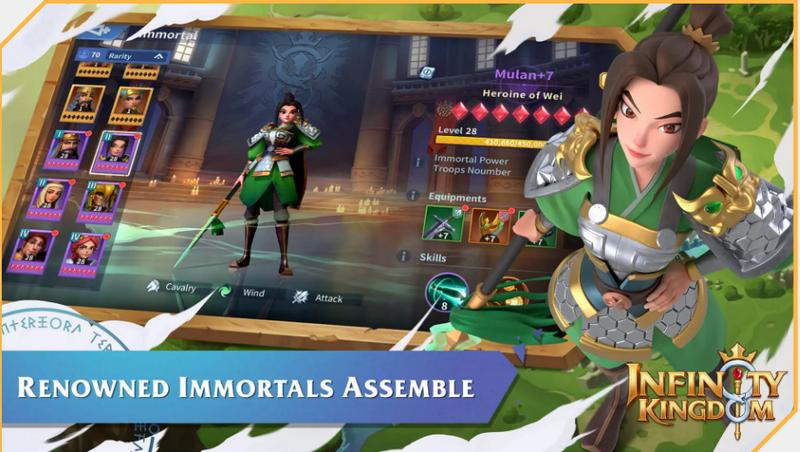 战火与永恒国际服(Infinity Kingdom)v2.5.4 官方最新版截图2