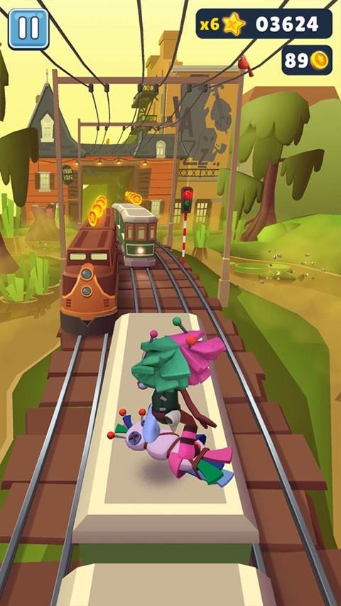 地铁跑酷无限金币无限钥匙版(Subway Surf)截图1