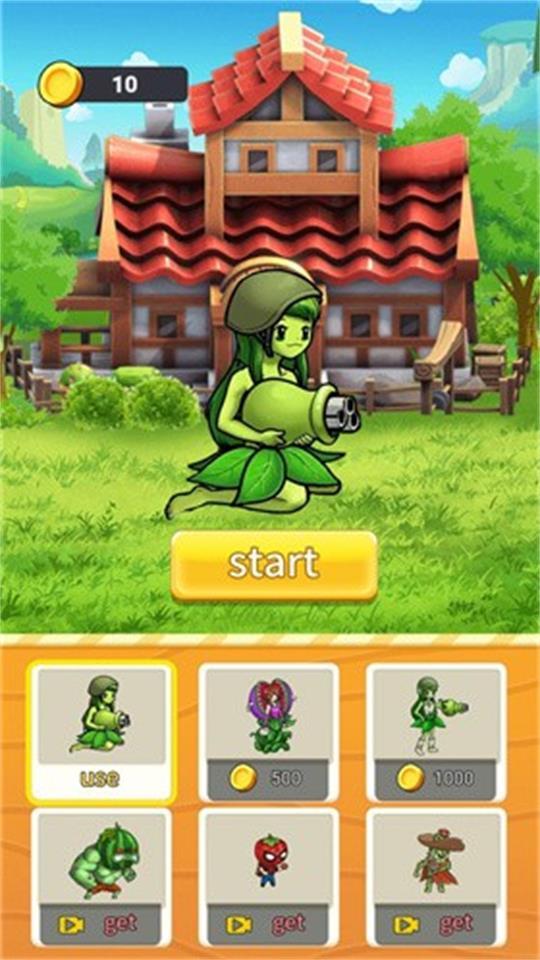 植物防御吸血鬼战争(Plants Defense Vampire War)安卓版1.0最新版截图1