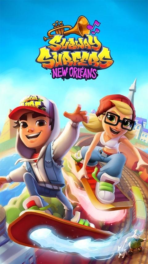 地铁跑酷无限金币无限钥匙版(Subway Surf)截图3