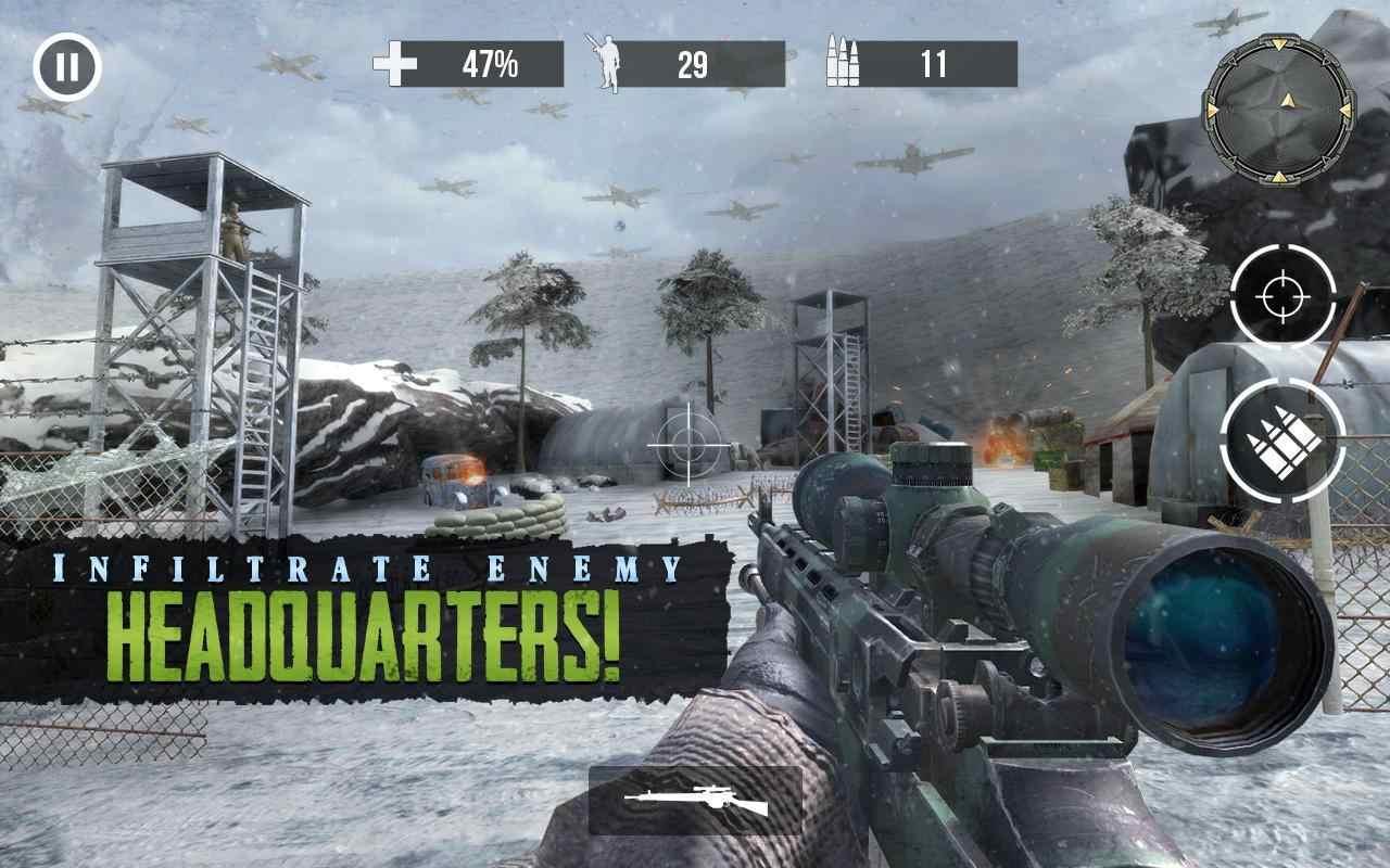 二战狙击手召唤Battle Sniper3.6.2 安卓版截图2
