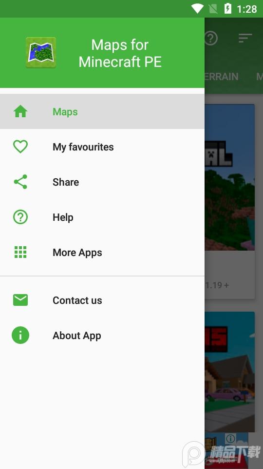 我的世界地图下载器(Maps for Minecraft PE)v4.3.1 安卓无广告版截图1