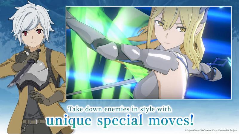 地城邂逅战斗编年史(DanMachi BATTLE CHRONICLE)v1.0 安卓版截图1