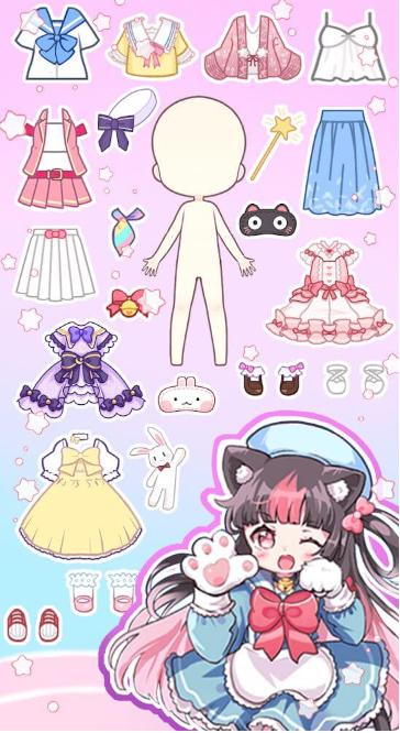 梦幻女孩的衣橱v 1.0.7衣服解锁版截图0
