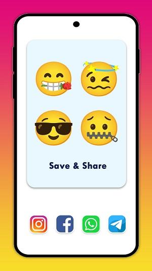 
                        Emoji表情合成                    截图1