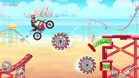 
                        摩托车比赛激烈特技                    截图2