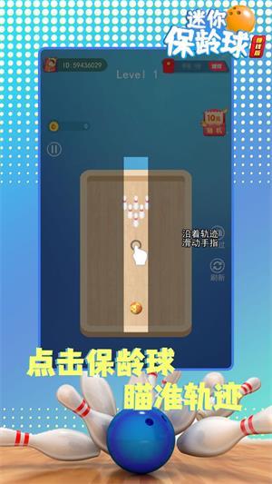
                        迷你保龄球游戏                    截图2