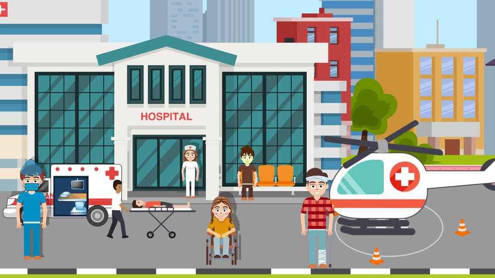 
                        我市医院生活                    截图2