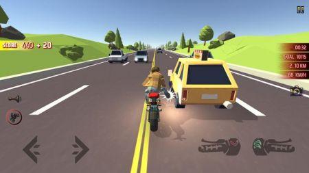 
                        摩托疯狂赛车                    截图1