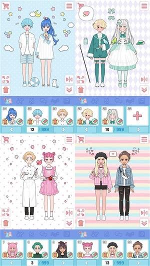 
                        卡哇伊女孩换装                    截图0