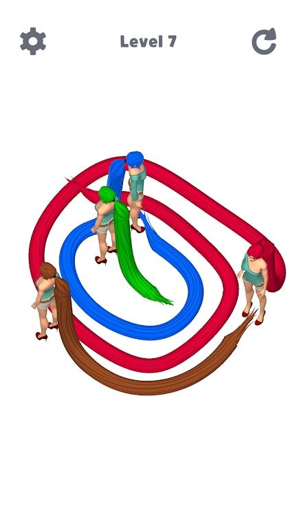 
                        头发缠结3D                    截图1