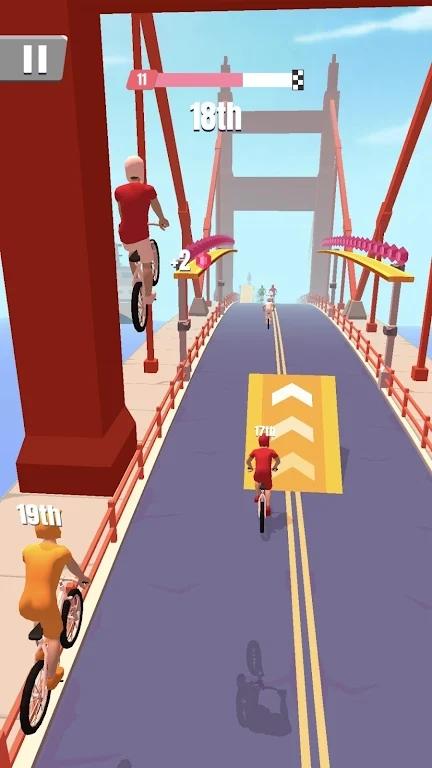 
                        自行车冲刺跑                    截图0