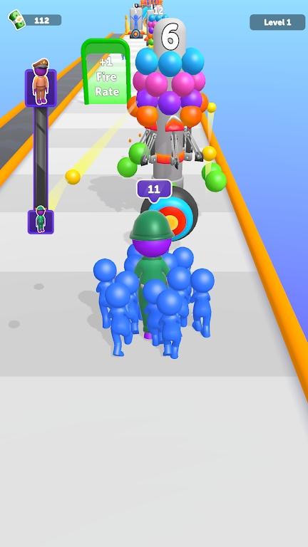 
                        收集射手旋转军队                    截图1