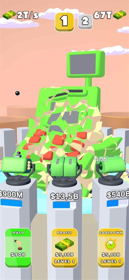 
                        大炮空闲3D                    截图0