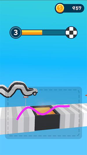 
                        画线难题蛇形汽车                    截图1