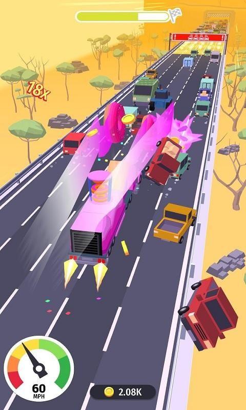 
                        横冲直撞粉碎公路                    截图2