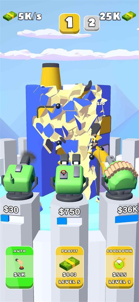 
                        大炮空闲3D                    截图1