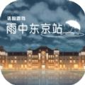 
                        雨中东京站                    