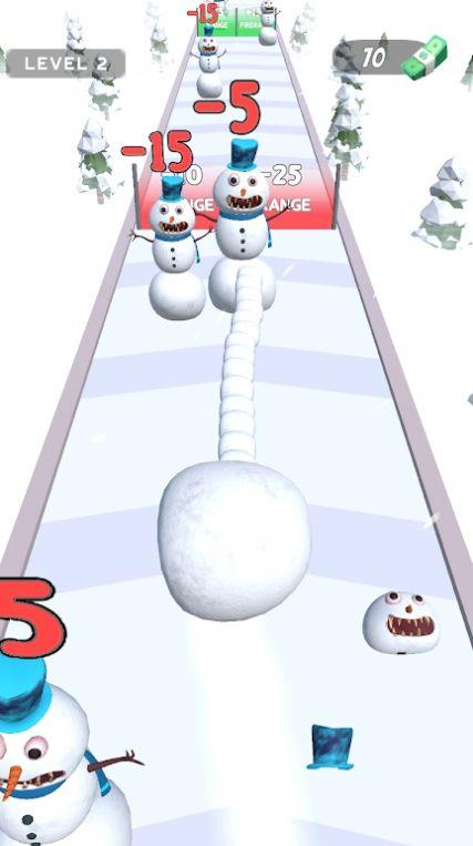 
                        收集雪球跑                    截图2