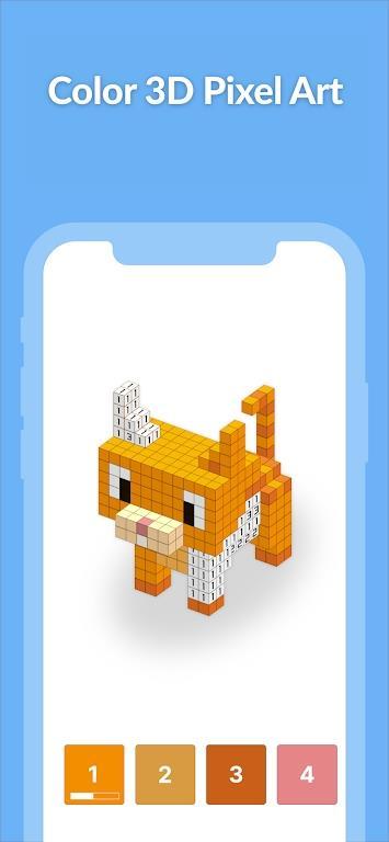 
                        彩色3D像素艺术                    截图2