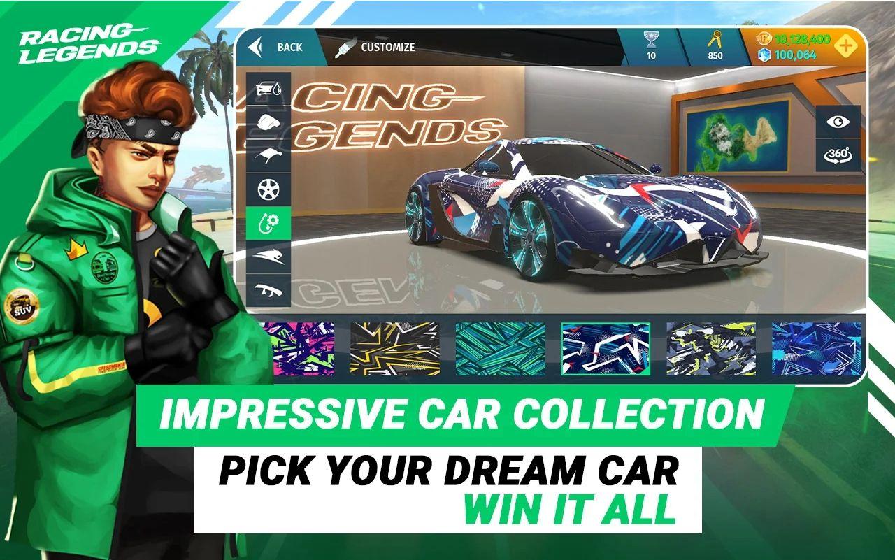 赛车传奇免广告内购版(Racing Legends) v1.0.18 安卓版截图3