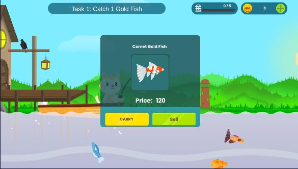 小猫钓鱼模拟器中文版下载安装(Cat Fishing Simulator) v3.1 安卓汉化版截图2