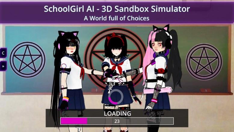 少女学园ai模拟器汉化版免广告获取奖励 v391 中文版截图0