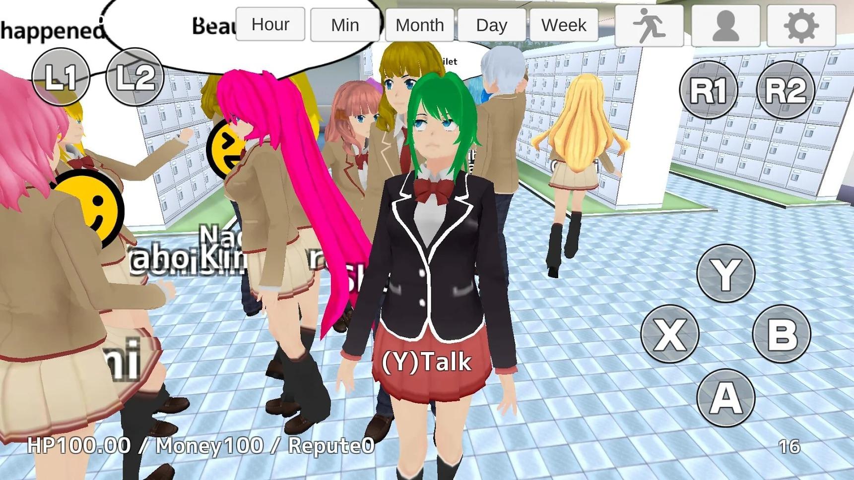 学校生活模拟器2中文版最新版 v1.0.52 最新版截图1