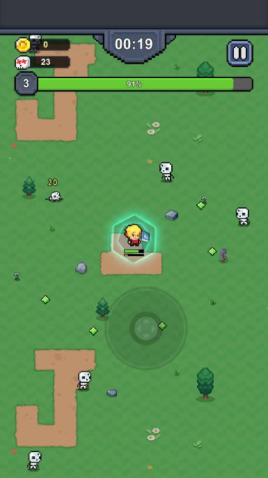 最强勇者吸血鬼传奇割草游戏(com.wellgame.survivorwarrior) v1.7.7 安卓最新版截图1