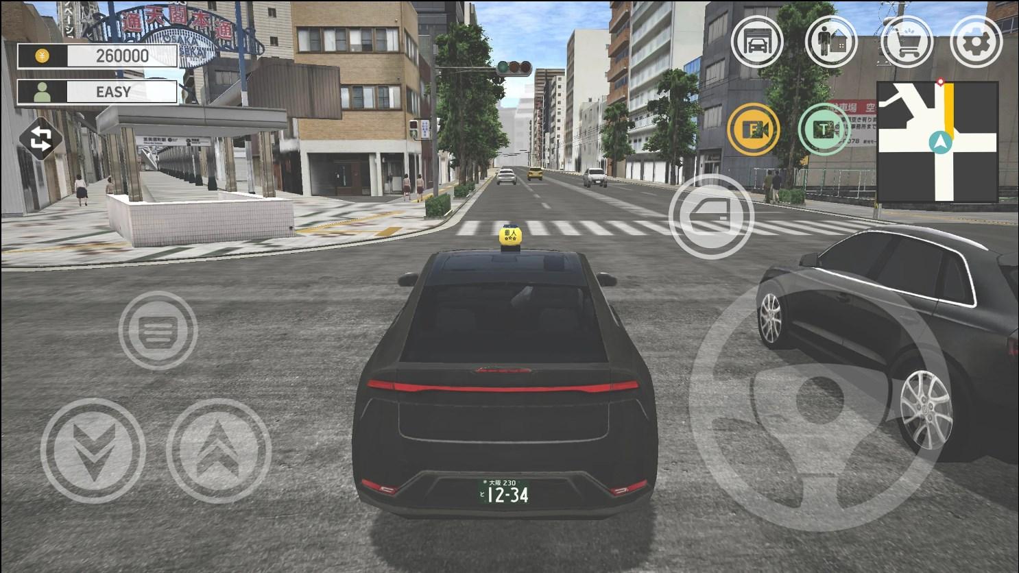 日本出租车模拟大阪驾驶无限金币版 v40 安卓版截图1
