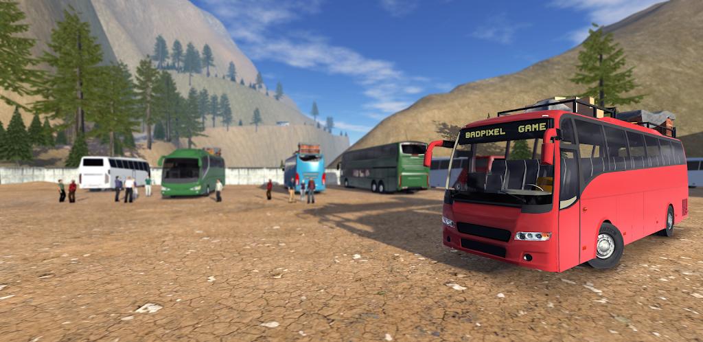 巴士模拟器极限道路2024无限金币中文版 v1.1.09 安卓版截图0