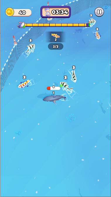 鲨鱼进化无限货币版 v0.1.0 安卓版截图1
