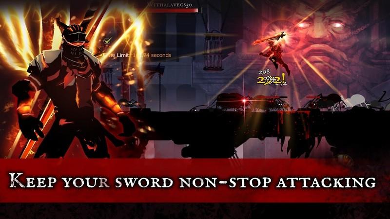 死亡之影：黑暗骑士火柴人战斗 截图2