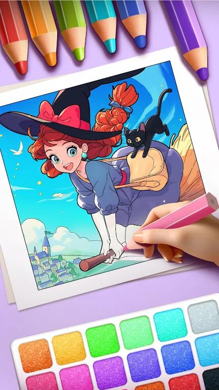奇妙公主填色游戏(Princess Color) v1.0.1.0 安卓汉化版截图3