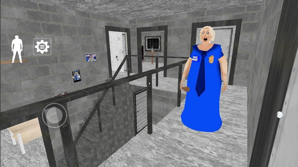 恐怖警察奶奶游戏(Escape Police Granny Prison) v0.1 安卓版截图1