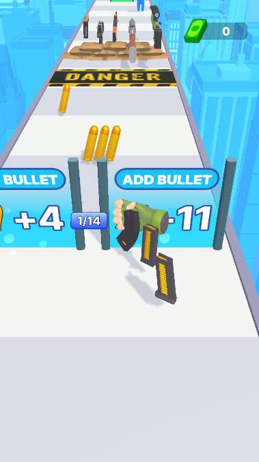 子弹射击无限钞票免广告版 v1.0.3 安卓修改版截图1